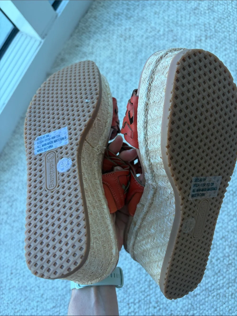 Baretraps Women’s Coral Braided Platform Platform Sandals